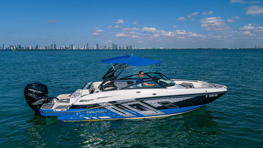 Monterey 27 Sport Rental Miami from Beach Boat Rental
